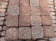 Лемезит-брусчатка-галтованная, цвет-бордо, фото Купить Лемезит-брусчатка-галтованная, цвет-бордо в Краснознаменске